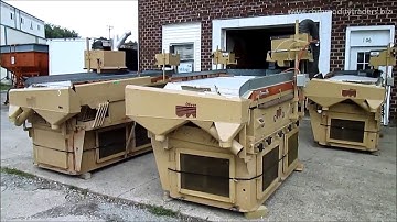 Five Oliver 80 gravity tables