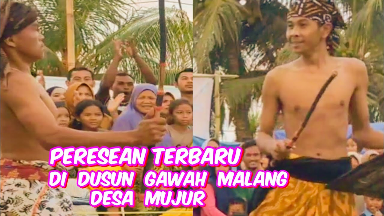 PERESEAN TERBARU  DI DUSUN ' GAWAH MALANG DESA' MUJUR