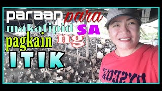 PARAAN PARA MAKATIPID SA PAGKAIN NG SEHO/ITIK