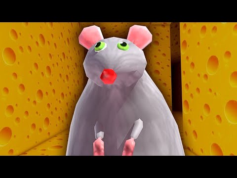 Видео: побег от крысы в сырном лабиринте 2 часть