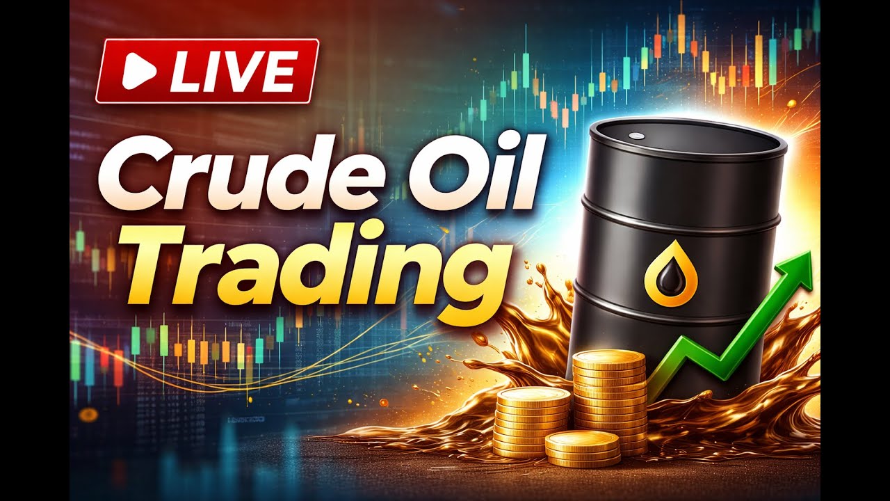 Live Crude Oil Trading & Technical Analysis - My Trading Strategy