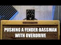 Pushing a Fender Bassman with Overdrive