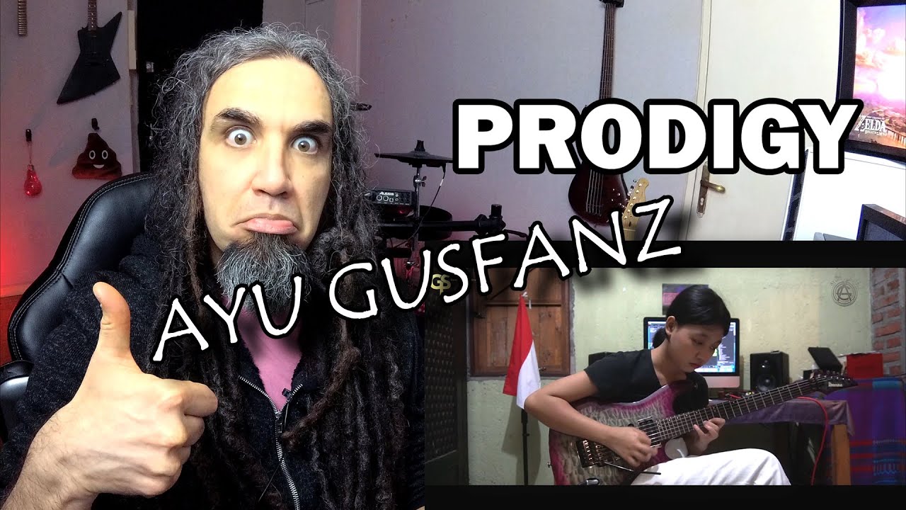 GUITAR PRODIGY FROM INDONESIA!!! Ayu Gusfanz Reaction.  She can shred! OILID