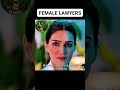 Female Lawyers A Scene from An Indian Hindi Movie