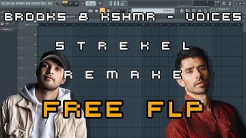 How to Brooks & KSHMR - Voices ( REMAKE ) + FREE FLP