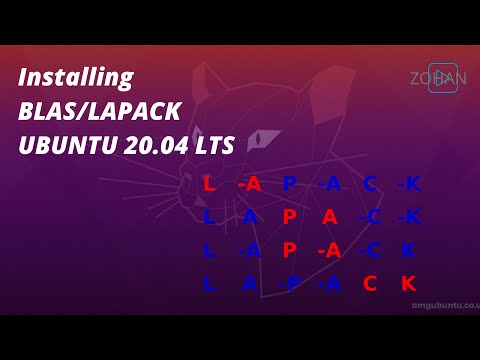 How To Install BLAS/LAPACK in Ubuntu 20.04 LTS [WORKED]