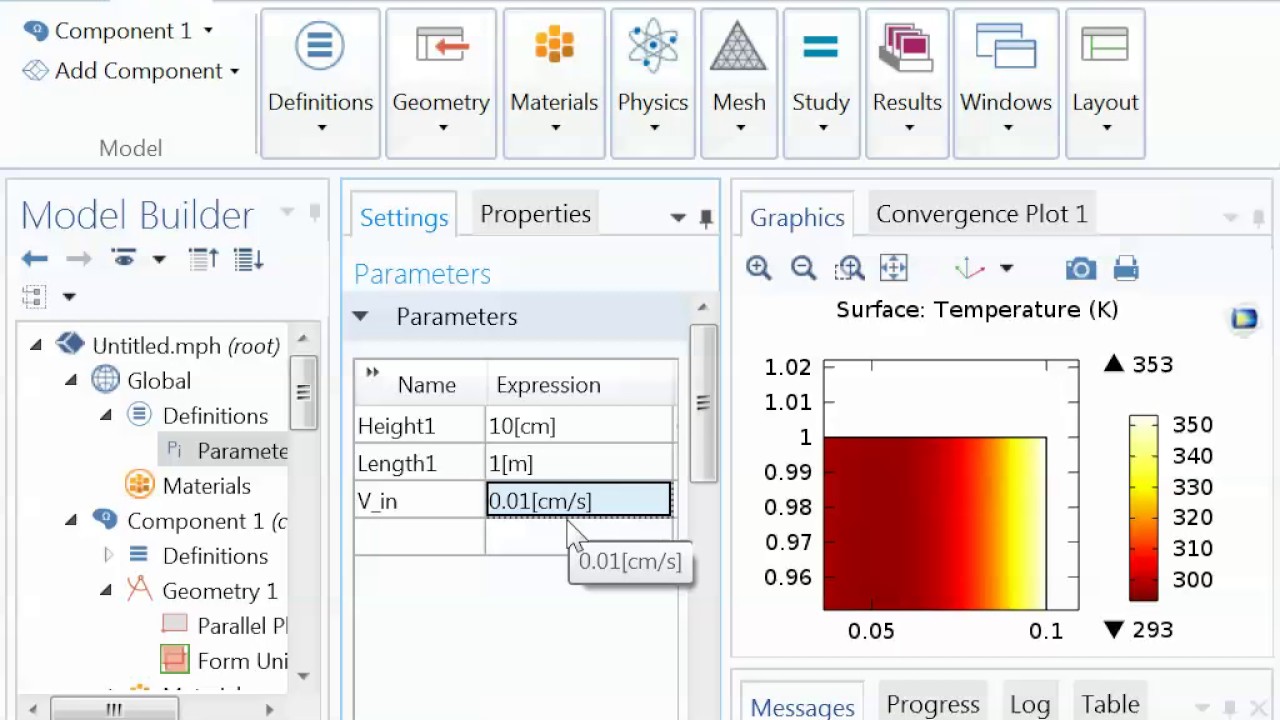 COMSOL Tutorial 2 - Cairo University - Arabic Narration - YouTube