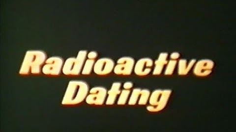 Radioactive Dating and Half-Life with animation