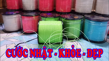 Cước Câu Chính Hãng OKAMOTO Đẹp Chất Lượng Đủ Màu Không Đụng Hàng