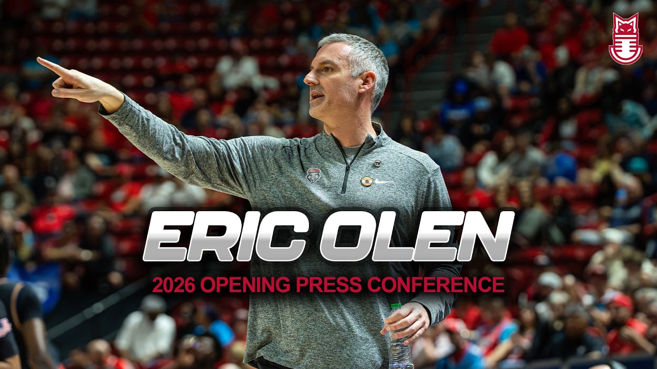 2026 Eric Olen - Opening Press Conference - New Mexico Men's Basketball