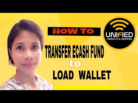 UNIFIED | HOW to TRANSFER ECASH FUND to LOAD WALLET | funding load wallet |Nettosn