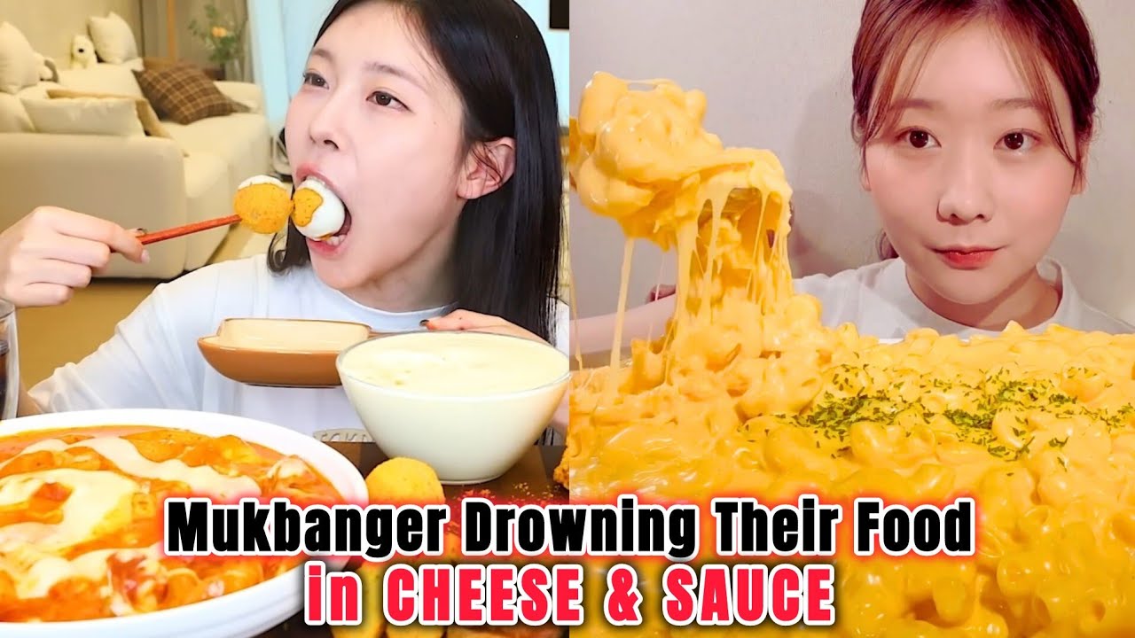 HaVING CHEESE MUKBANG🧀LOADED WITH lots of SAUCE🤤 #mukbang #asmr #food #eatingvideos 