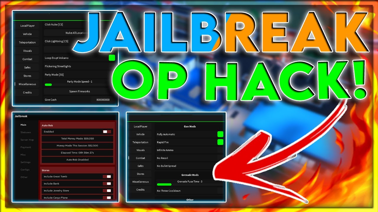 ROBLOX JAILBREAK SCRIPT OP by ItzVirii - Free download on ToneDen