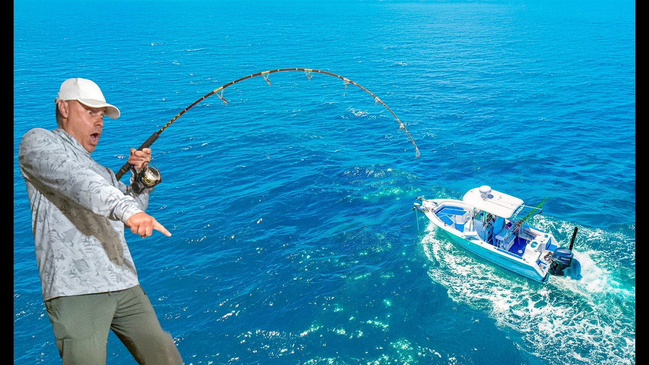 Fishing Solo 20 Miles Out and Something I’ve NEVER Seen Before Happened!
