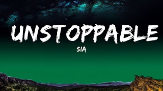 Sia - Unstoppable (Lyrics) Sped Up  | Harmony