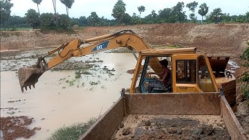 Soil is load from the Pond into tractors and unload over rough roads through hydraulic facilities.2