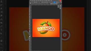 🥭 How to Make 3D Mango Text Effect in Photoshop | Photoshop Tutorial #photoshoptutorial #shorts