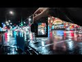 20 Minutes of RAINY🌧️ Night POV Street Photography, Sony 85mm 1.8 + A7iii