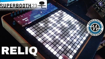 Superbooth 2023: Reliq - Hybrid Control Surface With 32 CV, 16 Gate, ,3 MIDI and USB connectivity