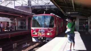 前面が若干変化!! 名鉄3500系 3512F (イーブイ★フレンズ号) 神宮前発車