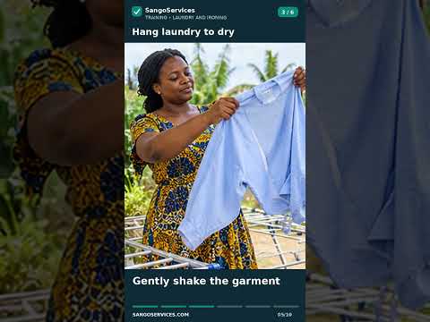 Video preview: Hang laundry to dry