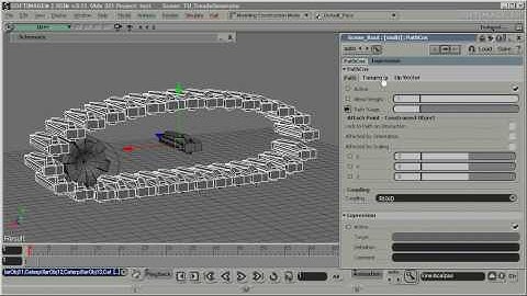 XSI Rig Script  TU Treads Generator 1.1