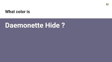 Daemonette Hide color #696684 hex color - Violet color - Warm color 696684