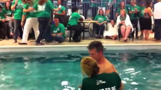 Matthew's Baptism at Dani Johnson's Creating a Dynasty!