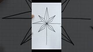 ⭐ 3D Drawings ⭐ How to Draw a Pretty 3D Star #shorts
