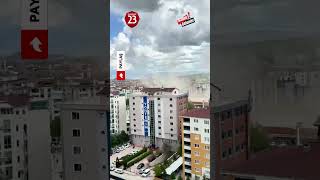 Elazığ’da Lokanta Bacasında Yangın Çıktı