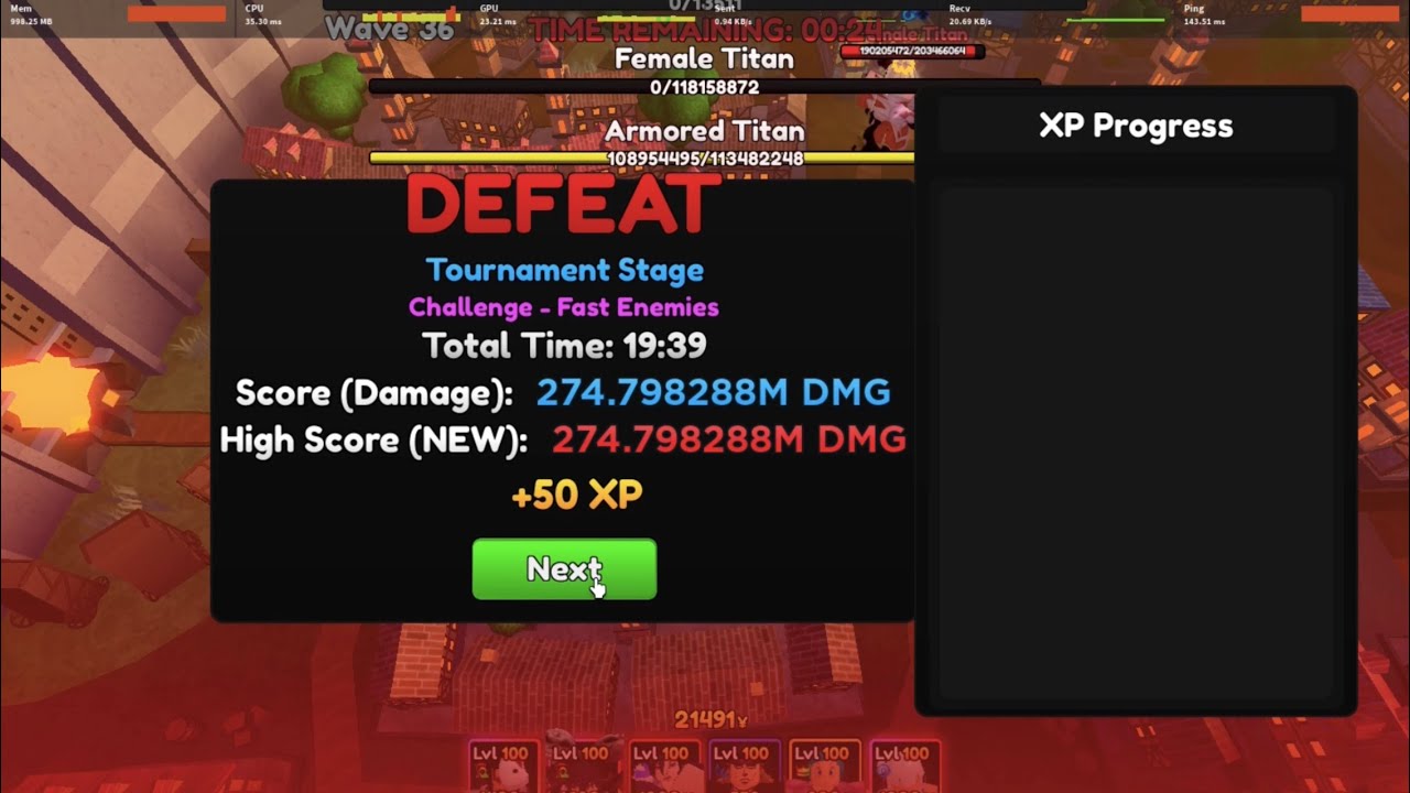 How To Get 270Mil + Damage WithOut Unique (Anime Adventure Tournament ...