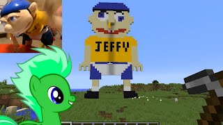 Yoshi Reacts: SML Movie: Jeffy Plays Minecraft