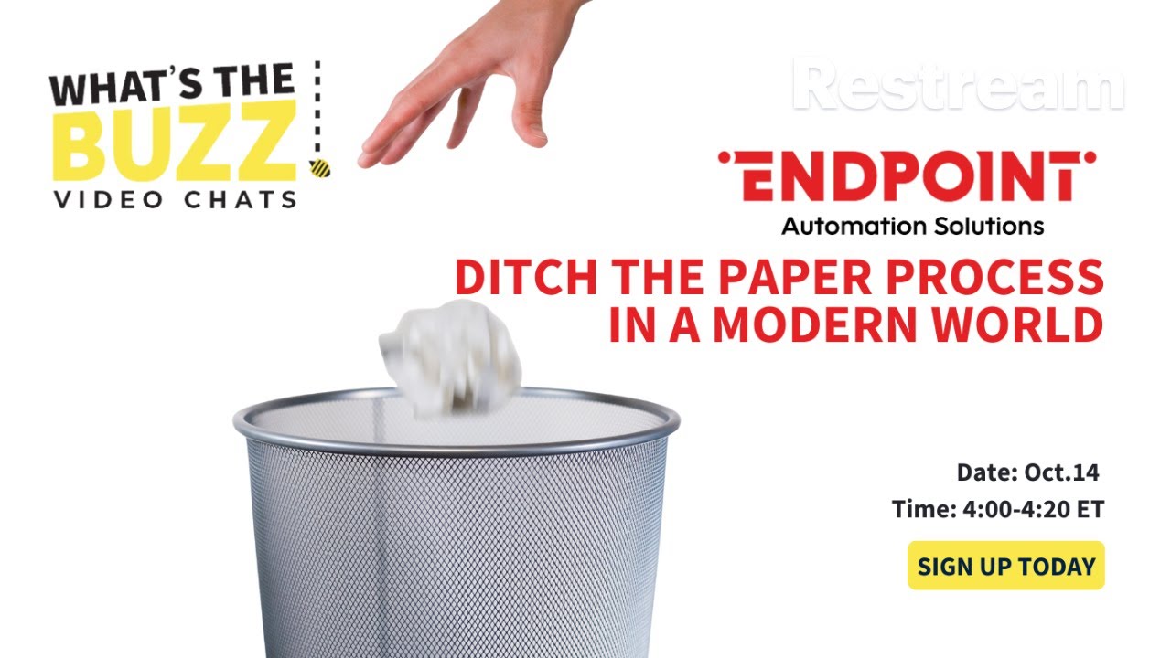 Ditch the paper process in a modern world