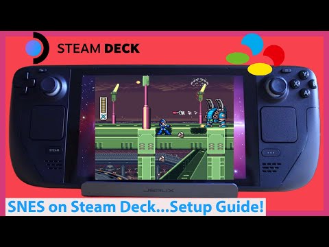 SNES on Steam Deck! SNES9X Steam Deck Emulation Tutorial and Setup Guide via RetroArch / EmuDeck!