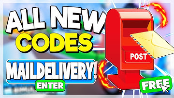 ALL ROBLOX ✉️Mail Delivery Simulator🚗 SECRET *OP* CODES? on 2021