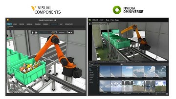 Visual Components Connector for NVIDIA Omniverse: The future of Manufacturing Planning