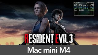 Mac mini M4 (16GB RAM) Resident Evil 3 - Performance
See RE3 performance on more devices here: https://youtube.com/playlist?list=PLoho91JNnNU3TBwy2YrPP2TJn5KzVTzjJ&si=izFbXi9NMQeyzfc6
See more games tested on M4 Mac mini: https://youtube.com/playlist?list=PLoho91JNnNU20x-sJCocKZw_lMjXRGkHB&si=pzw1ZXasXnBin2m3
0:00 - 1080p, Max Graphics
4:46 - 1080p, Max Graphics, 60 FPS, MetalFX Quality
5:50 - 1440p , Max Graphics, 60 FPS, MetalFX Quality
6:21 - 1080p, Max Graphics, 60 FPS, MetalFX Quality
7:14 - 1080p, Balanced Graphics
8:20 - 1080p, Balanced Graphics, MetalFX Quality
8:35 - 1080p, Prioritize Performance
9:49 - 1080p, Prioritize Performance, MetalFX Quality
Mac Specs:
Mac mini (M4, 2024)
Apple M4 (10-Core CPU / 10-Core GPU / 16GB Memory / 512GB Storage) Mac mini M4 (16GB RAM) Resident Evil 3 - Performance