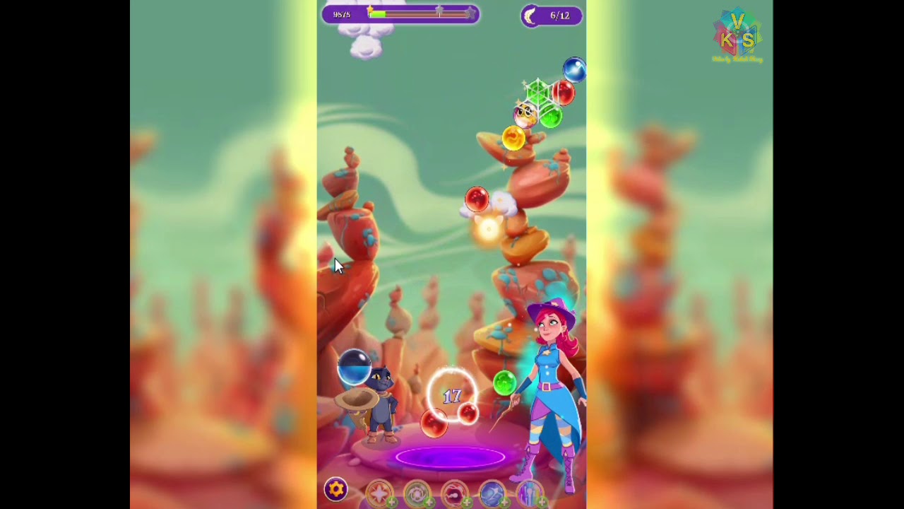 Bubble Witch 3 Saga - Level 585 By VKS