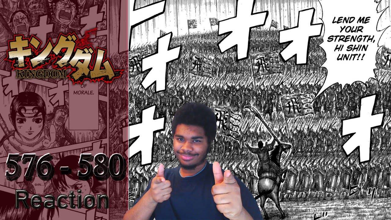 Chills What A Speech Kingdom Manga Chapter 576 580 Reaction Youtube