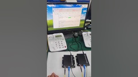one Channel POTs phone fiber multiplexer testing video