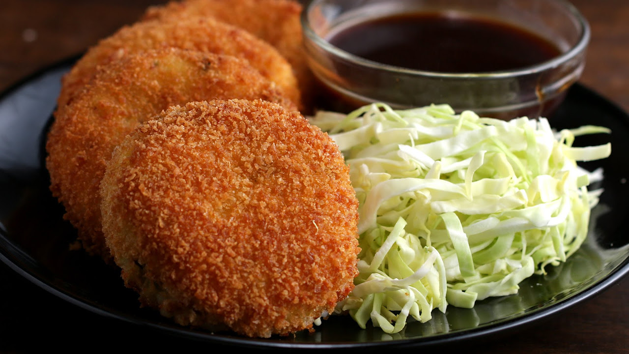 Japanese Style Ham  Cheese Croquettes Korokke