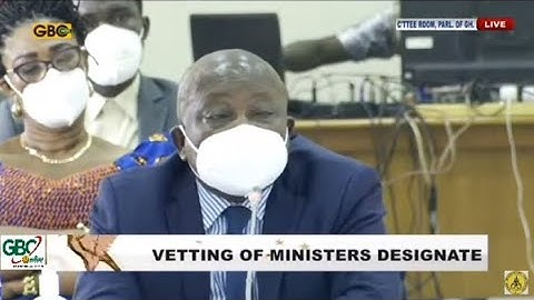 Parliament vets Minister-designate for Health, Kwaku Agyeman-Manu