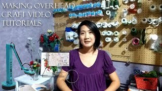 how to make overhead craft tutorial videos - unboxing of IPEVO VZ-X camera