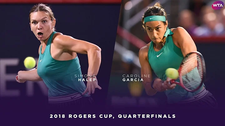 Simona Halep vs. Caroline Garcia | 2018 Rogers Cup...