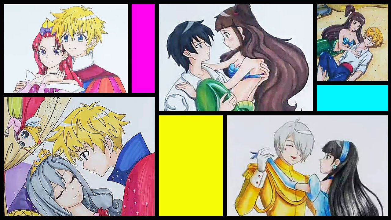 [신비아파트] 디즈니 공주 그리기 모음/[ Shinbi House] Collection of Disney Princess Drawings