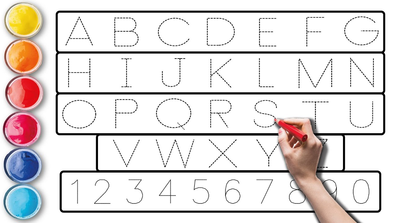 Fun Alphabet and Numbers Excercise for Kids | Learn ABCs with Exciting Activities