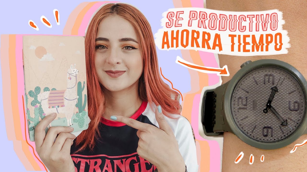 6 TRUCOS para AHORRAR TIEMPO y ser MÁS PRODUCTIVO - YouTube