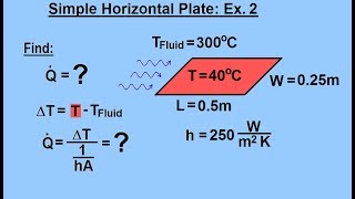 Physics: Ch 24B - Convection: Test Your Knowledge (20 of 26) Simple Horizontal Plate Ex. 2