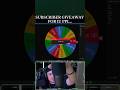 #smallstreamer does a #giveaway for 12 #subscribers 🤣😭#youtubeshorts #Viral #FYP #embarrassing