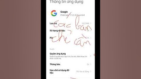 Sửa Lỗi Google Tiếp Tục Dừng Của Dòng Máy Xiaomi